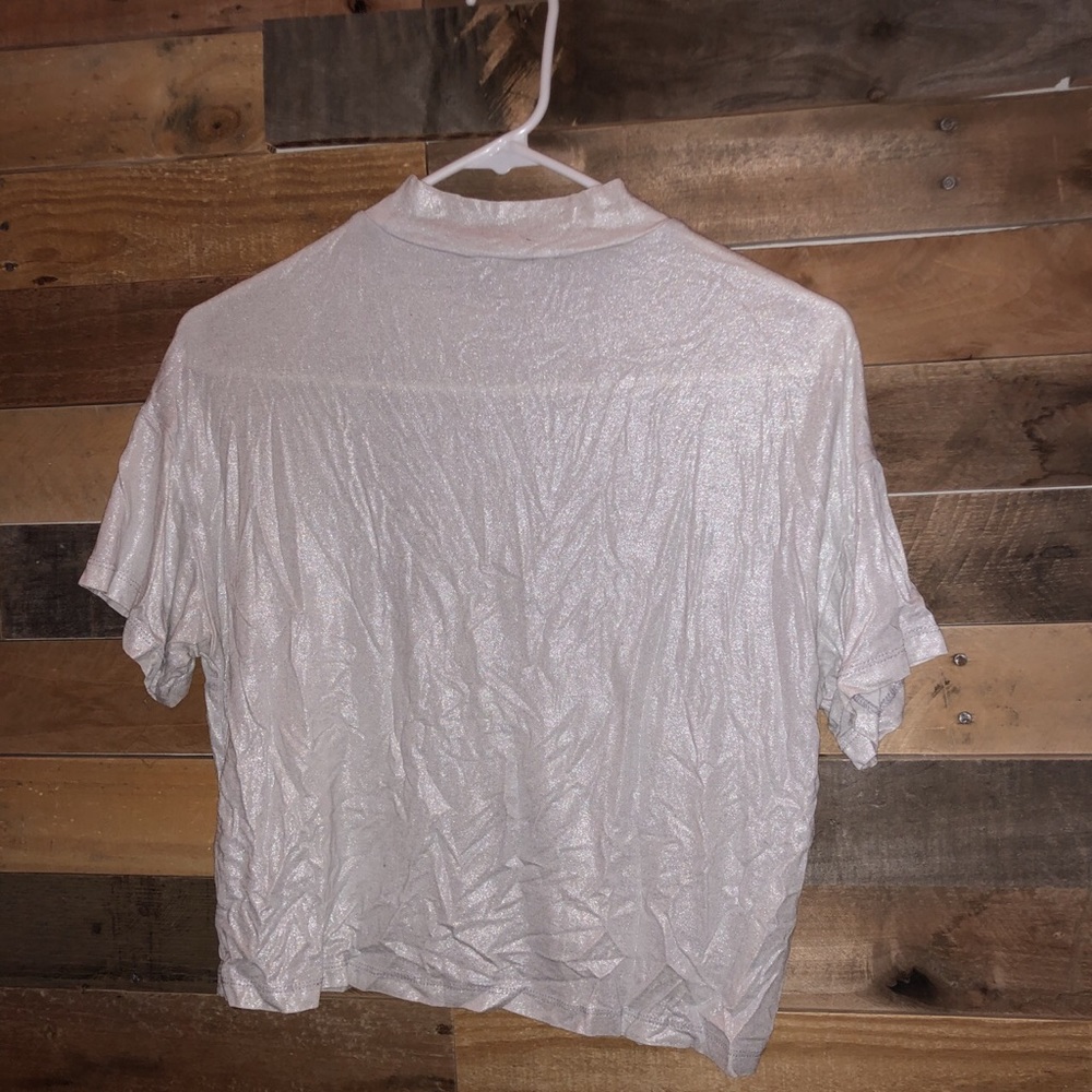 Bershka High neck tee